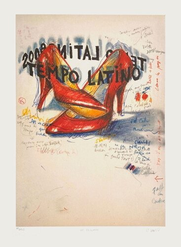 Tempo Latino - Vic Fezensac von Jean-Paul Chambas, Druck kaufen auf Singulart