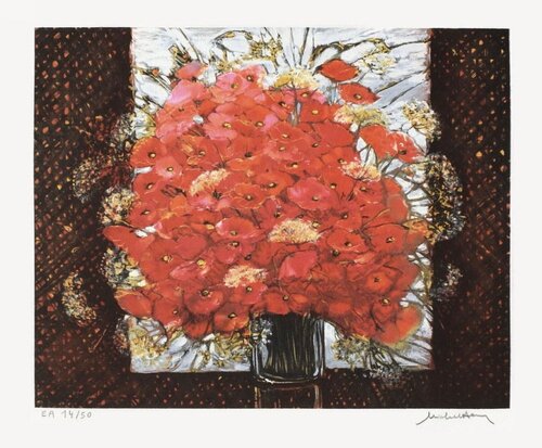 Rouge bambou von Michel Henry, Druck kaufen auf Singulart