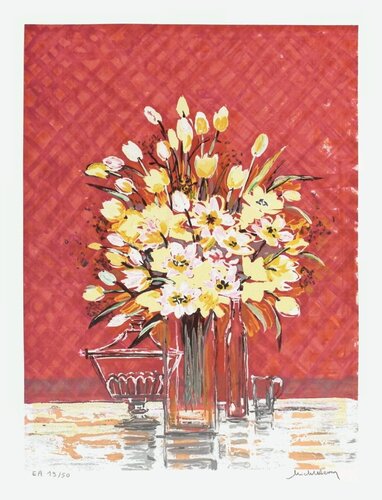 Tulipes d'or von Michel Henry, Druck kaufen auf Singulart
