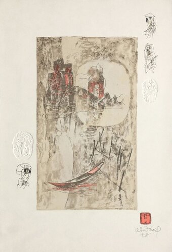 Comédie Humaine - paysage V von Lebadang Hoi, Druck kaufen auf Singulart