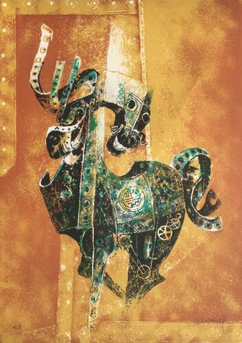 Cheval de fer von Lebadang Hoi, Druck kaufen auf Singulart