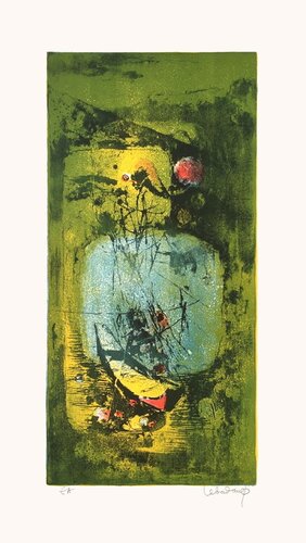 Scène indochinoise III von Lebadang Hoi, Druck kaufen auf Singulart