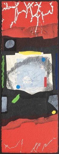 Les quatre couleurs - rouge van Lionel Perrotte, Afdruk te koop op Singulart