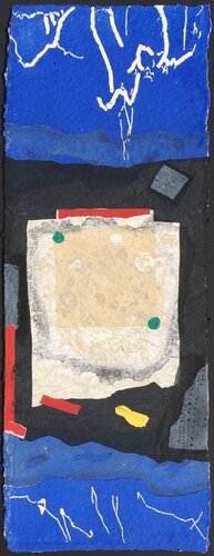 Les quatre couleurs - bleu van Lionel Perrotte, Afdruk te koop op Singulart