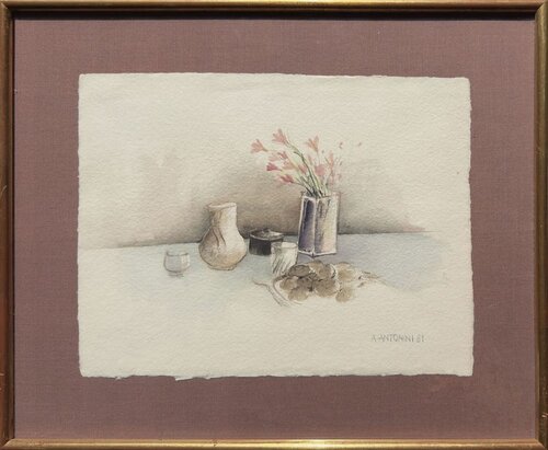 Aq - Le petit bouquet von Annapia Antonini, Malerei kaufen auf Singulart