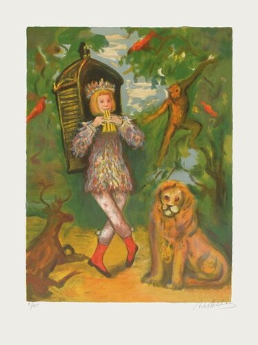 Les plus grands opéras : La flûte enchantée von Arbit Blatas, Druck kaufen auf Singulart