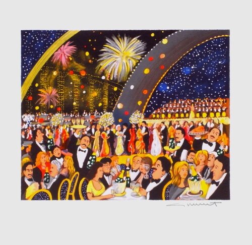 Champagne III by Guy Buffet, Print for Sale on Singulart