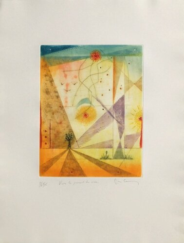 Vers le point de vue by René Carcan, Print for Sale on Singulart