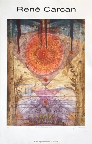 Les Bretelles du ciel by René Carcan, Print for Sale on Singulart