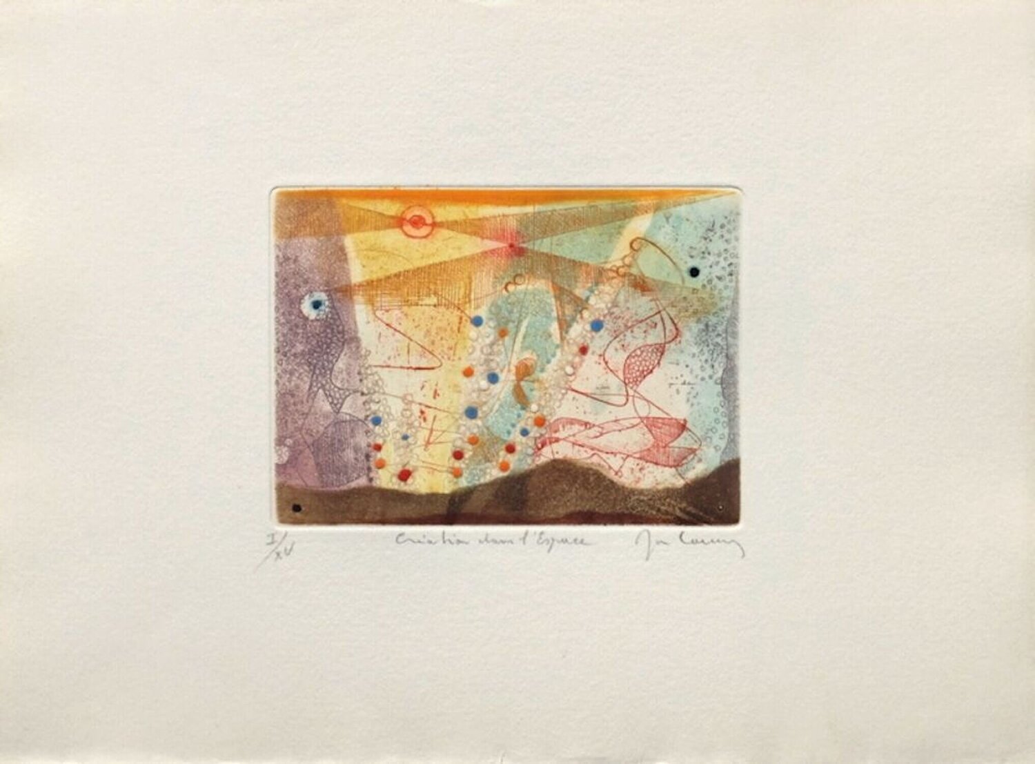 Création dans l'espace René Carcan