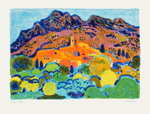 Campagne provençale von Guy Charon, Druck kaufen auf Singulart