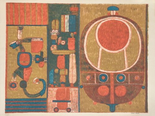 La vérité cruelle d'un ancien jeu von Pierre Courtin, Druck kaufen auf Singulart