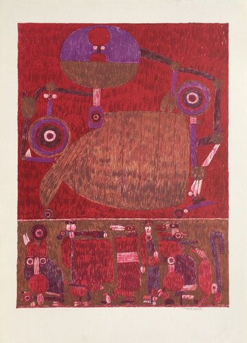 La Beauce à la belle voiture von Pierre Courtin, Druck kaufen auf Singulart