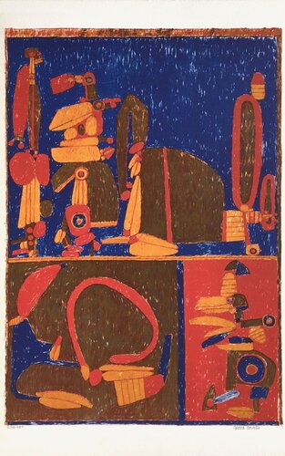 Affiche CNAC II von Pierre Courtin, Druck kaufen auf Singulart