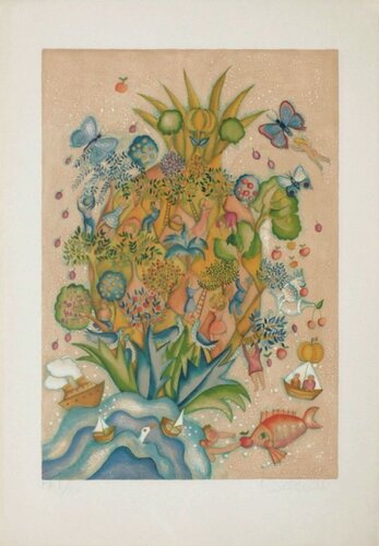 Fruits des Iles by Françoise Deberdt, Print for Sale on Singulart