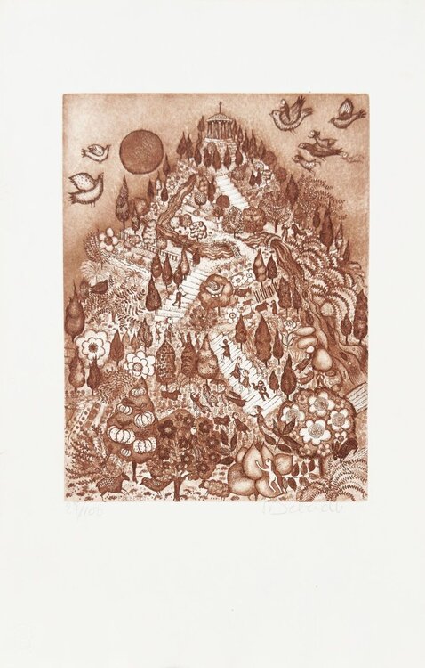 Les 7 Merveilles du Monde - Jardins suspendus de Babylone Françoise Deberdt