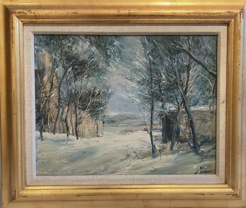 L'Hiver de François D'IZARNY, Pintura a la venta en Singulart