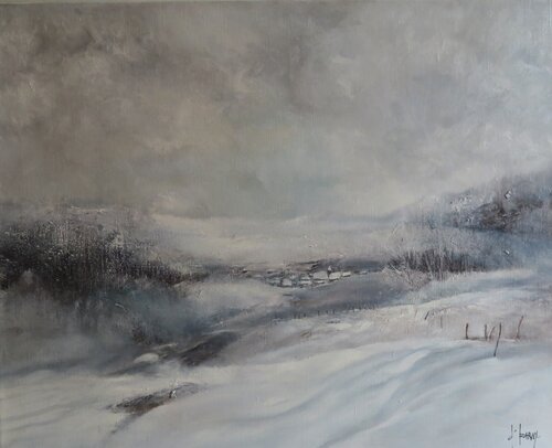La vallée par François D'IZARNY, Peinture en vente sur Singulart