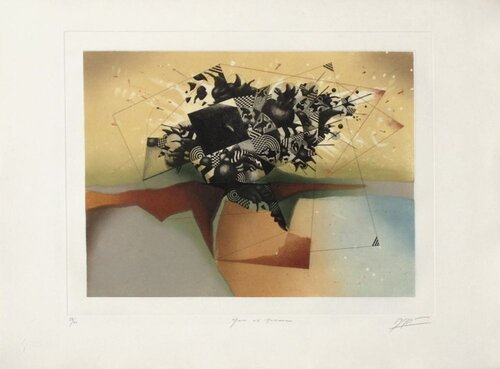 Muse et madone by Georges Dussau, Print for Sale on Singulart
