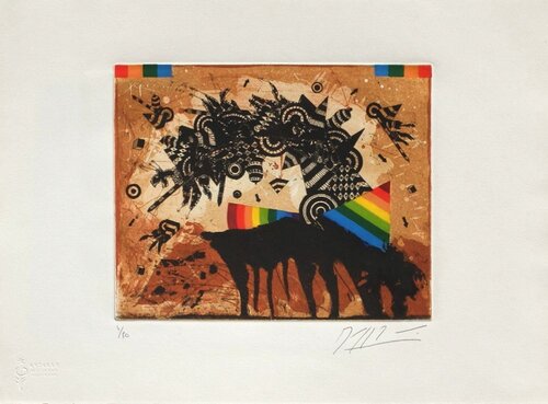 Mythologie personnelle II von Georges Dussau, Druck kaufen auf Singulart