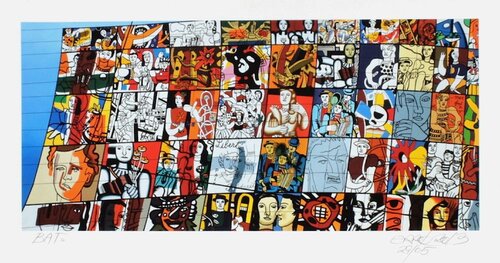 Hommage à Léger by Erró Gudmundur Gudmundsson, Print for Sale on Singulart