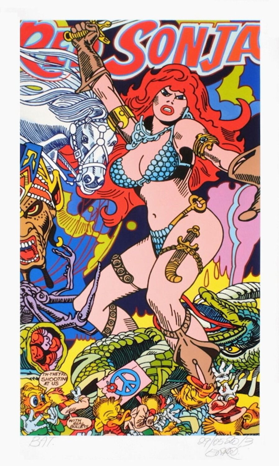 Red Sonja Erró Gudmundur Gudmundsson