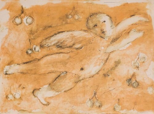 Cerises von Alexis Gorodine, Druck kaufen auf Singulart