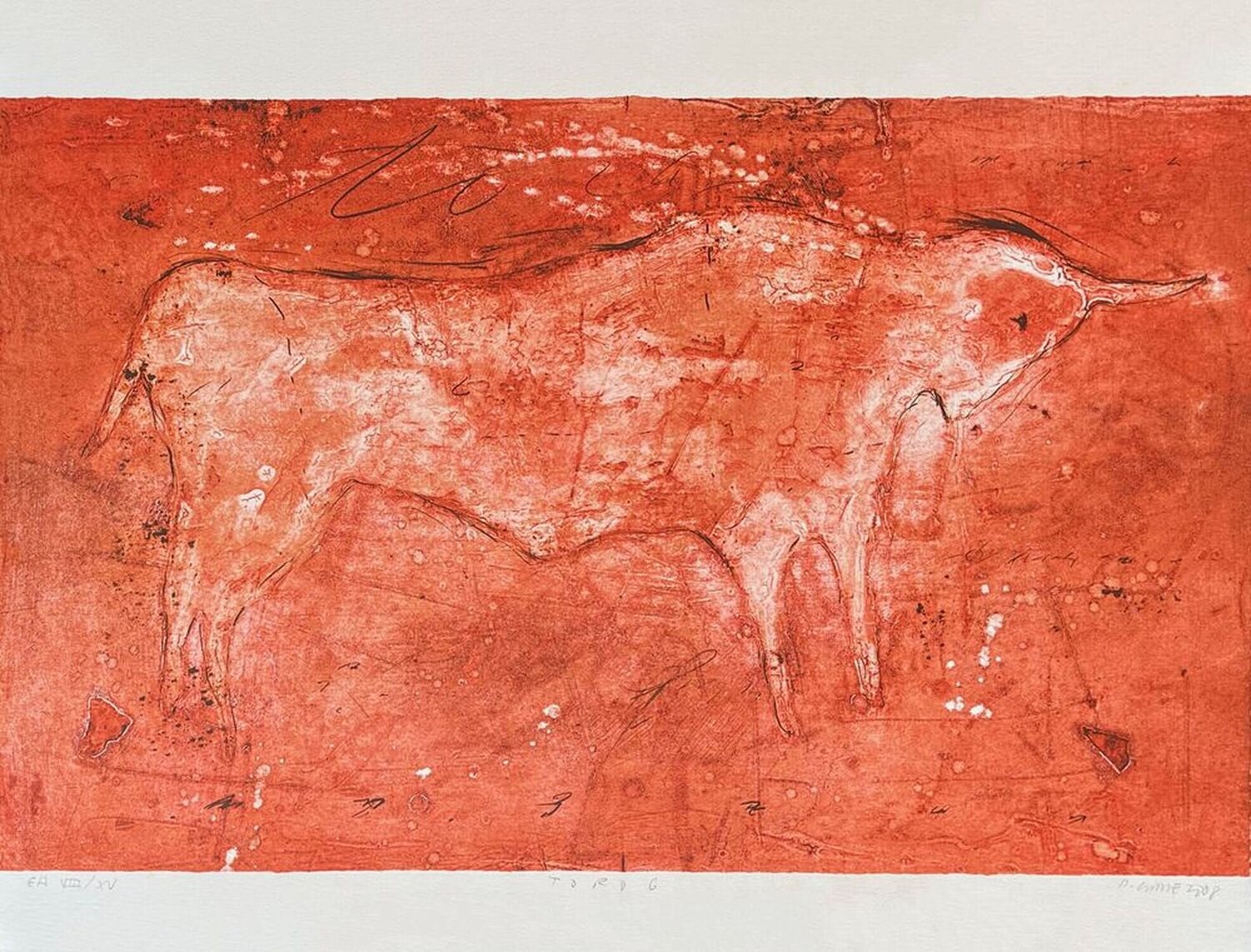 Toro g Alexis Gorodine Stampa in vendita