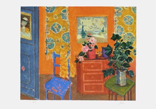 Chambre de l'artiste van Gilles Gorriti, Afdruk te koop op Singulart