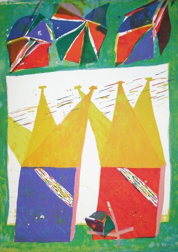 Composition VII by Daniel Humair, Print for Sale on Singulart