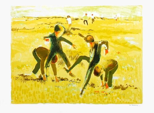Jeux d'enfants von Michel Jouenne, Druck kaufen auf Singulart
