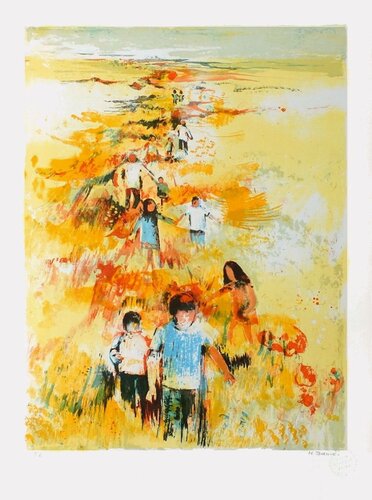 Promenade von Michel Jouenne, Druck kaufen auf Singulart