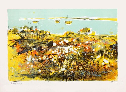 Bord de mer II von Michel Jouenne, Druck kaufen auf Singulart