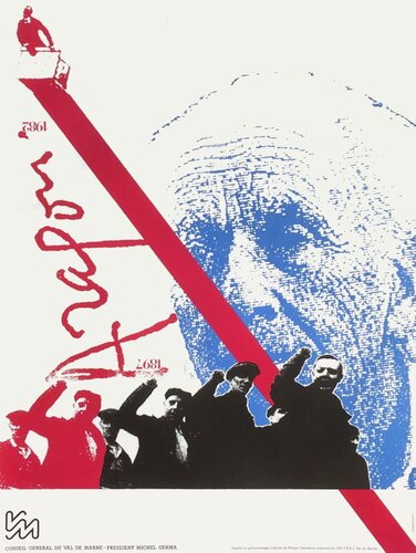 Hommage à Aragon van Roman Cieslewicz, Afdruk te koop op Singulart