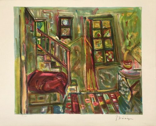 L'atelier by Pinchus Kremegne, Print for Sale on Singulart