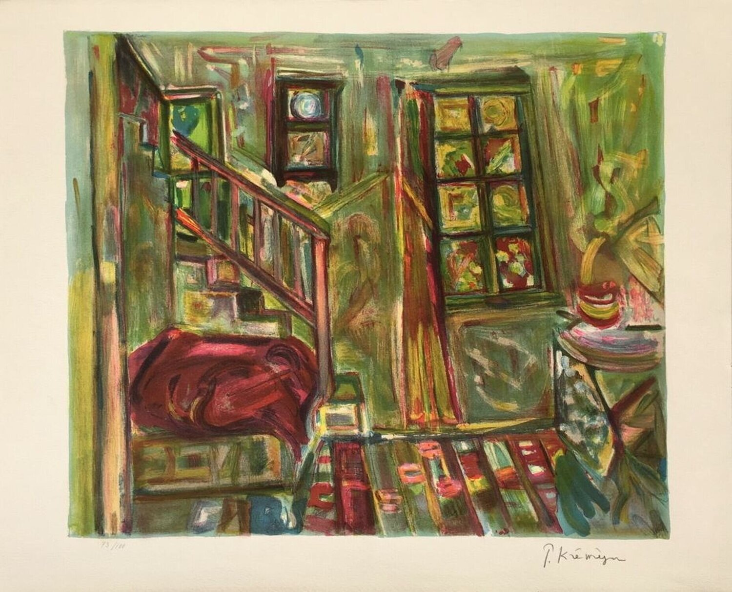 L'atelier Pinchus Kremegne