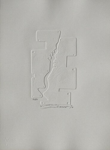 Embossing II von Renée Lubarow, Druck kaufen auf Singulart