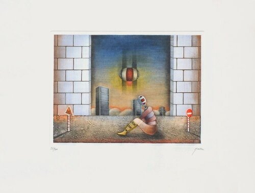 Cité du silence von Moshé Malka, Druck kaufen auf Singulart