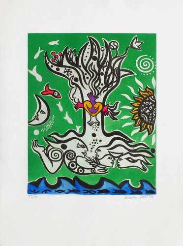 Composition V di Federica Matta, Stampa in vendita su Singulart