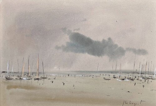 Bord de mer de Jean Michel Noquet, Pintura a la venta en Singulart