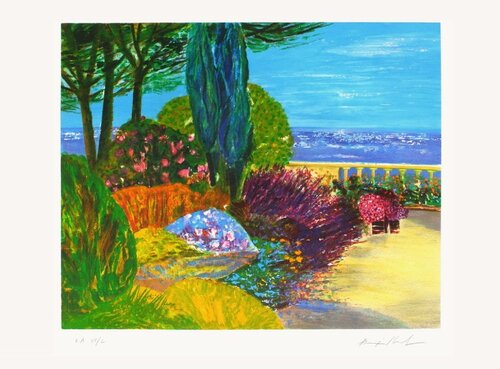 Jean-Pierre Pophillat☆画家直筆サイン☆油彩2号☆額装☆真作 真作□油彩□ジャン・ピエール・ポフィラ Jean-Pierre Pophillat