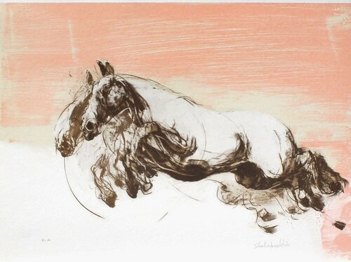 Galop I van Shahabuddin Ahmed, Afdruk te koop op Singulart