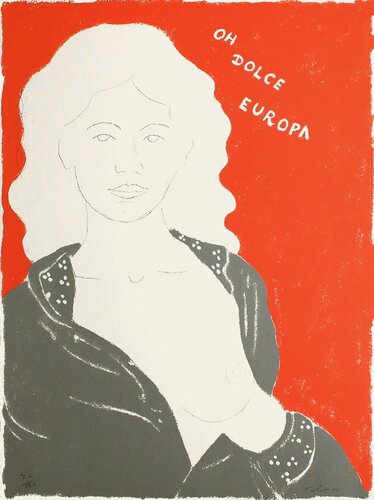 Oh dolce Europa von Ernesto Tatafiore, Druck kaufen auf Singulart