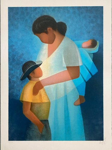 La Famille van Louis Toffoli, Afdruk te koop op Singulart