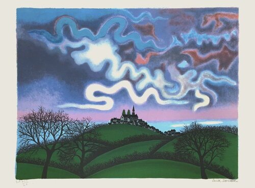 Soir d'orage von Fred Zeller, Druck kaufen auf Singulart