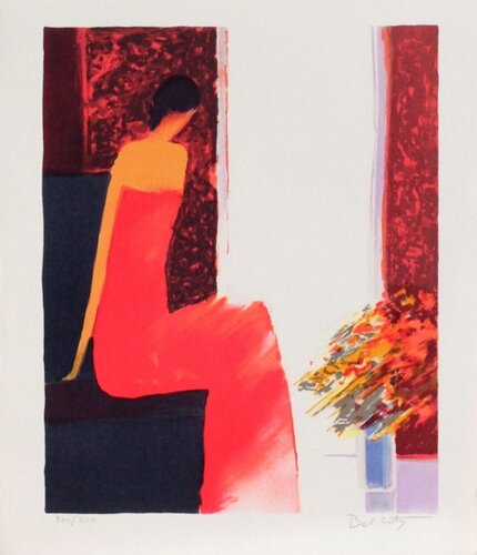 L'attente van Emile Bellet, Afdruk te koop op Singulart