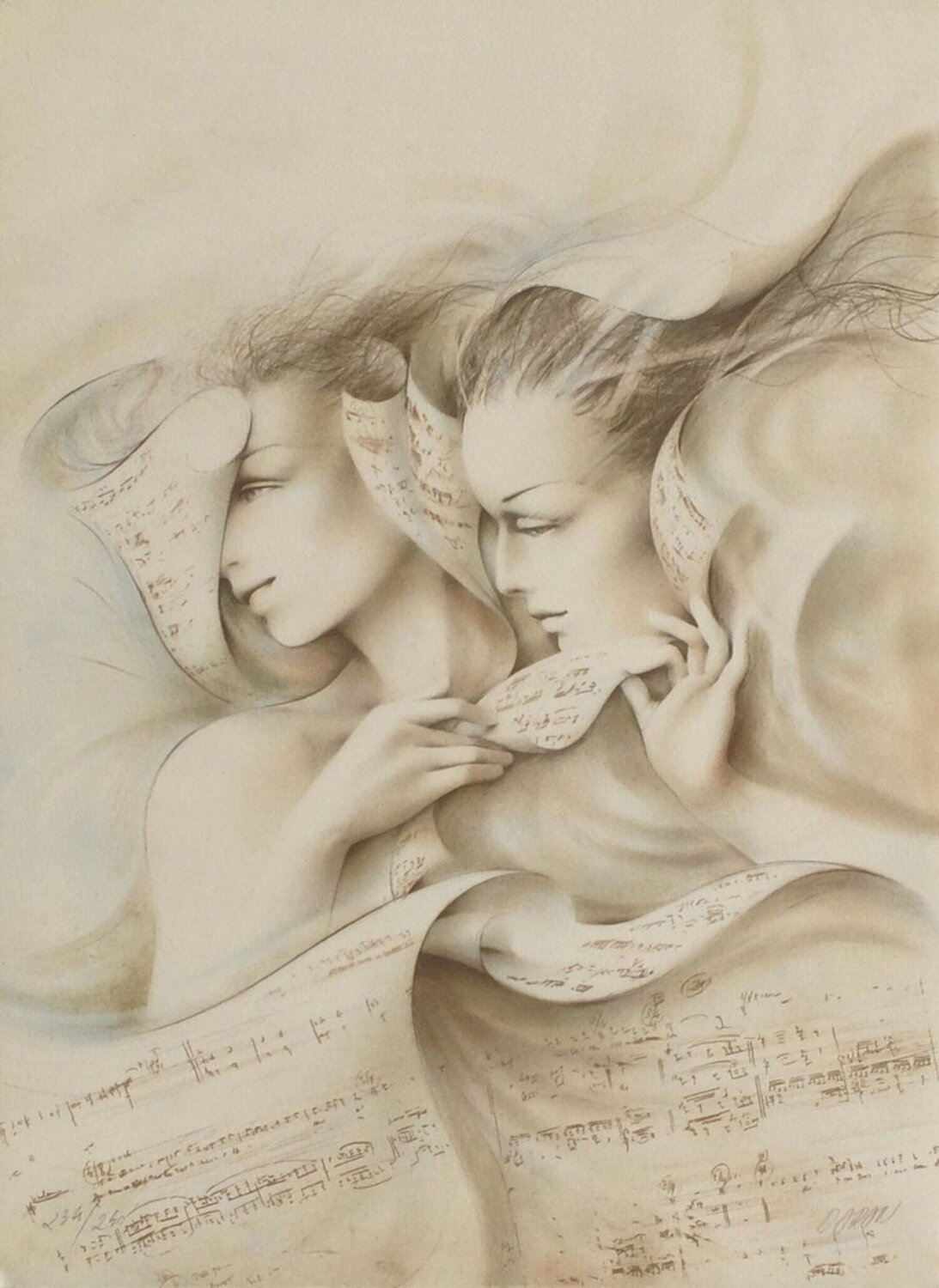 Duo Gérard Daran Stampa in vendita