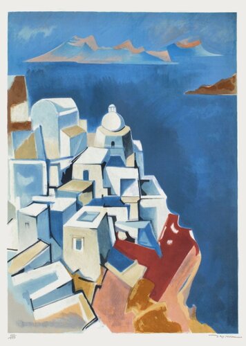 Mykonos by Jacques Despierre, Print for Sale on Singulart