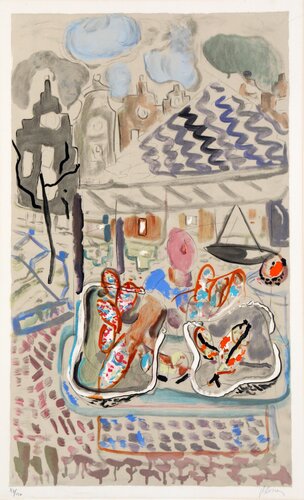 Amsterdam by Pierre Lesieur, 인쇄 for Sale on Singulart