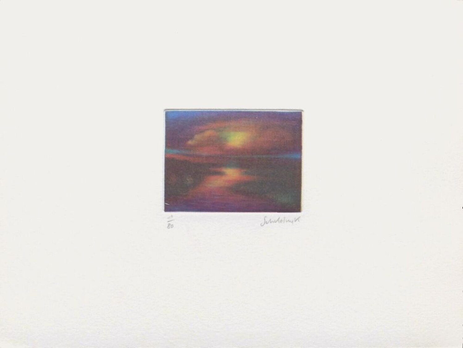 Paysages - Nuit d'été Laurent Schkolnyk Druck zu verkaufen